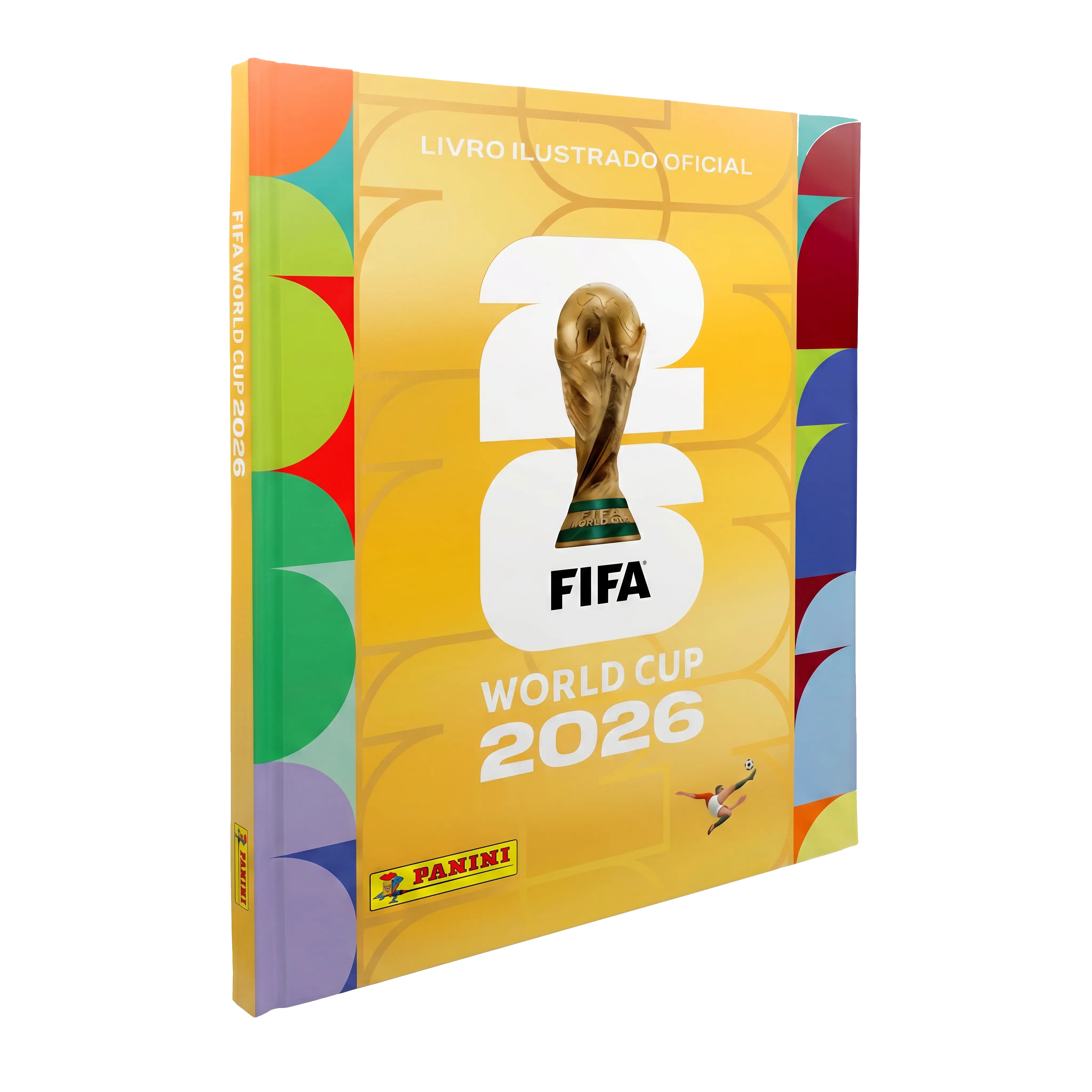 Álbum Capa Ouro oficial Panini Copa 2026
