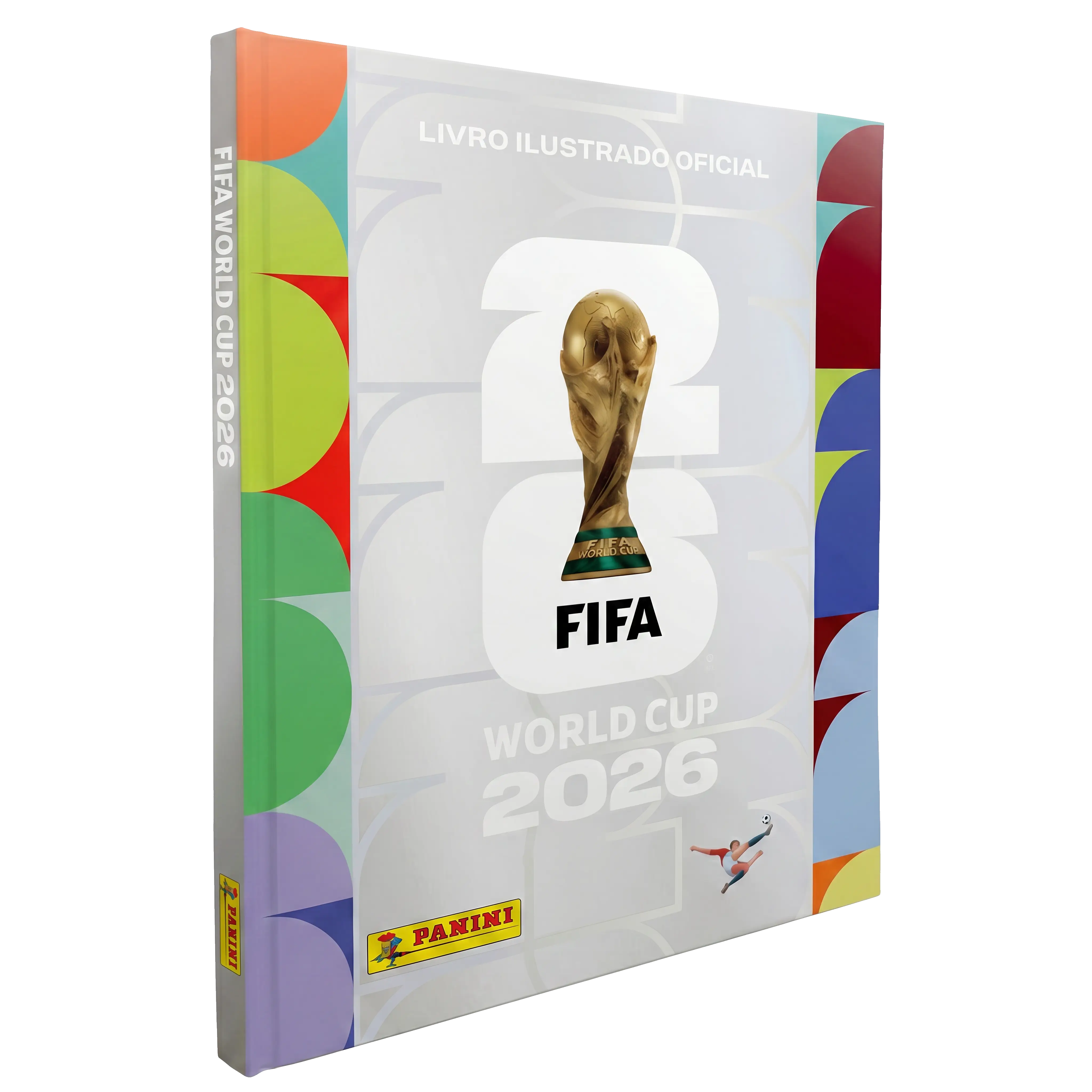 Álbum Capa Prata oficial Panini Copa 2026